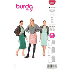 Burda Sewing Pattern 6073 Women 8-18 (34-44) Skirts