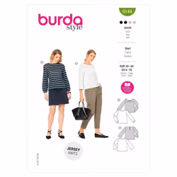 Burda Sewing Pattern 6144 Women 34-44 Tops