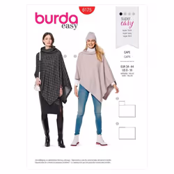 Burda Sewing Pattern 6175 Women 34-44 Capes