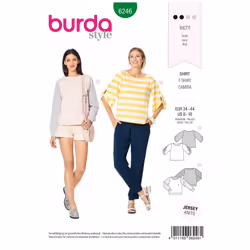 Burda Sewing Pattern 6246 Women Sizes 8-18 Tops