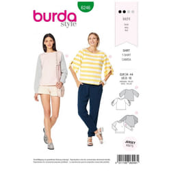 Burda Sewing Pattern 6246 Women Sizes 8-18 Tops