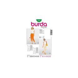 Burda B7062 Trousers Sewing Pattern 19 x 13 cm