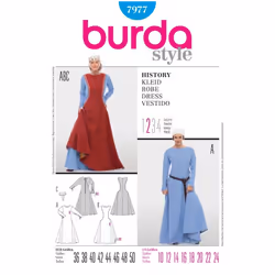 Burda Sewing Pattern 7977 Women Sizes: 10-24 Costumes