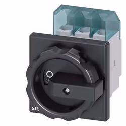 Siemens 3LD2203-0TK51, 3P, Black, 690 V, 400 V, 6000 V, CSA, UL, VDE, EAC, CE, LRS