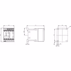 Siemens CONTACTOR,AC3:3KW 1NO AC230V 50/60HZ - Additional view 4