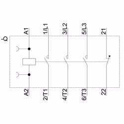 Siemens CONTACTOR,AC3:4KW 1NC AC230V 50/60HZ - Additional view 3
