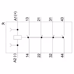 Siemens CONT.RELAY,2NO+2NC,DC24V - Additional view 3