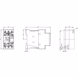 Siemens CONTACTOR,AC3:11KW 1NO+1NC DC24V - Additional view 4