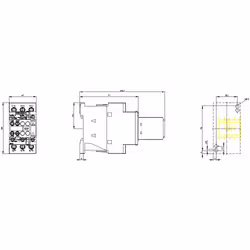 Siemens CONTACTOR,AC3:7,5KW 2NO+2NC AC230V 50HZ - Additional view 4