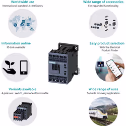 Siemens CONT.RELAY,3NO+1NC,DC24V - Additional view 6