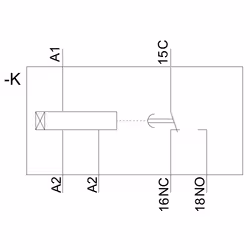 Siemens T-REL. DELAYED 1CO CONT. 12-240V AC/DC - Additional view 4