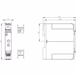 Siemens T-REL. DELAYED 1CO CONT. 12-240V AC/DC - Additional view 5
