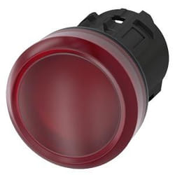 Siemens 3SU1001-6AA20-0AA0 alarm light indicator Red