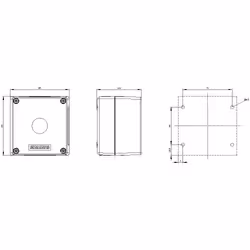 Siemens Enclosure plastic, 1 control point - Additional view 4