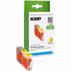 KMP H150, High (XL) Yield, Yellow, Pigment-based ink, 15 ml