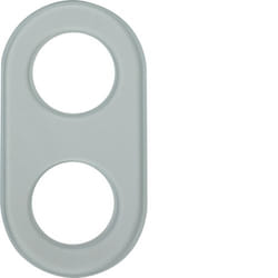 Berker 1102 wall plate/switch cover Transparent
