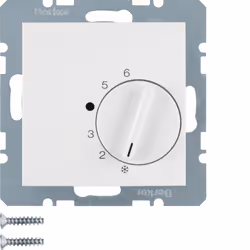 Hager 20268989, Rotary switch, White, 250 V, 50 - 60 Hz