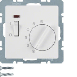 Hager 20306089 socket-outlet White