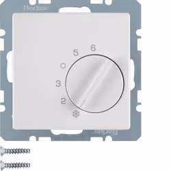 Hager 20266089, Rotary switch, White, 250 V, 50 - 60 Hz