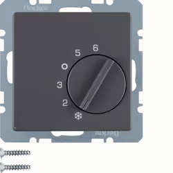 Hager 20266086, Anthracite, 1 pc(s)