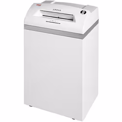The multi functional shredder destroys paper. cds. dvds. floppy disks. staples. paper clips and credit cards. Integrated Auto ...
