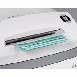 The multi functional shredder destroys paper. cds. dvds. floppy disks. staples. paper clips and credit cards. Integrated Auto ...