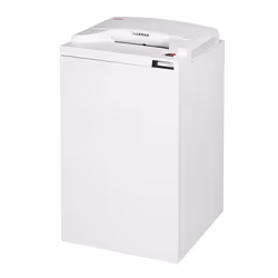 The multi functional shredder destroys paper. cds. dvds. floppy disks. staples. paper clips and credit cards. Integrated Auto ...