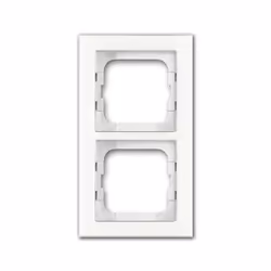 Busch-Jaeger 1754-0-4438, White, Screwless, Busch-Jaeger, 91 mm, 162 mm, 1.1 cm