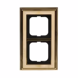 Busch-Jaeger 1722-836, Brass, Ivory, Metal, Screwless, Busch-Jaeger, Glossy, IP20