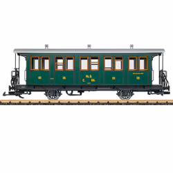 LGB RhB Passenger Car, Train model, Boy/Girl, Metal, 15 yr(s), Green, Model railway/train