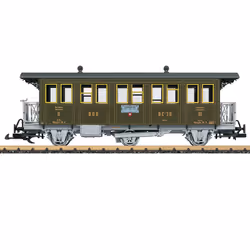 LGB BDB Passenger Car BC 28, Train model, N (1:160), Boy/Girl, 15 yr(s), Green, Grey, Model railway/train