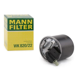 MANN-FILTER WK 820/22 Fuel Filter In-Line Filter 10 8 MERCEDES-BENZ: A-Class, B-Class, CLA Coupe, INFINITI: Q30