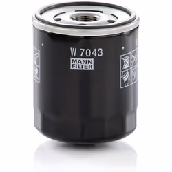 Original MANN-FILTER Oil Filter W 7043 â For Passenger Cars