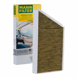 Pollen filter; MANN-FILTER; Activated Carbon Filter with polyphenol, with antibacterial action, Particulate filter (PM 2.5), ...