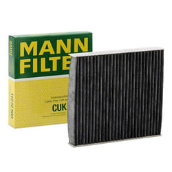 MANN-FILTER CUK 22 011 Pollen filter Activated Carbon Filter 216 200 35 RENAULT: Clio 4, Captur, Clio V Hatchback, DACIA: Duster II, SANDERO 2
