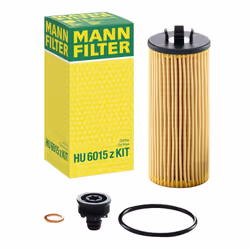 MANN-FILTER HU 6015 z KIT Oil filter with gasket/seal Filter Insert MINI: Hatchback, Convertible, Clubman, BMW: 2 Active Tourer, X1, 2 Gran Tourer - Additional view 4