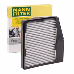 Pollen filter; MANN-FILTER; Activated Carbon Filter with polyphenol, with antibacterial action, Particulate filter (PM 2.5), ...