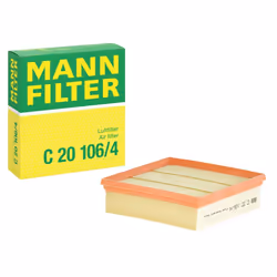 MANN-FILTER C 20 106/4 Air filter 58 201 211 Filter Insert VAUXHALL: Corsa Mk4, Corsavan Mk4, OPEL: Corsa E Hatchback