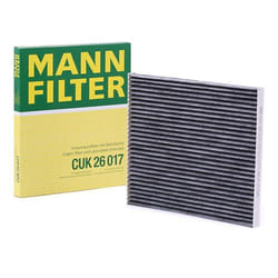 MANN-FILTER CUK 26 017 Pollen filter Activated Carbon Filter 225 254 20 HYUNDAI: SANTA FE 3, Grand Santa Fé, KIA: Optima / K5