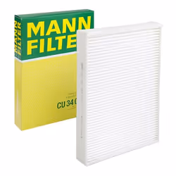 Pollen filter; MANN-FILTER; Particulate Filter 337 238 41; for VOLVO, POLESTAR; 31404469, 31404470, 31407747, 31434971, DN099 ...