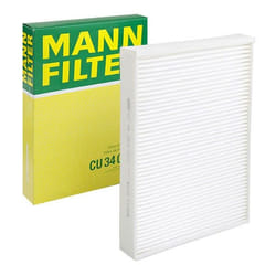 MANN-FILTER CU 34 003 Pollen filter Particulate Filter 337 238 41 VOLVO: XC60 II, XC90 II, S90 II