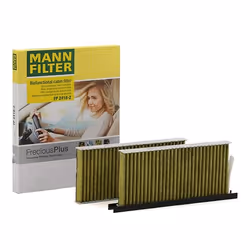 Pollen filter; MANN-FILTER; Activated Carbon Filter with polyphenol, with antibacterial action, Particulate filter (PM 2.5), ...