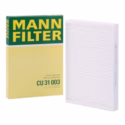 Pollen filter; MANN-FILTER; Particulate Filter 311 220 31; for AUDI, VOLKSWAGEN, PORSCHE, BENTLEY, LAMBORGHINI; L8WD819439, P ...