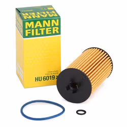 Oil filter; MANN-FILTER; with gasket/seal Filter Insert; for VAUXHALL, OPEL; 55485671, 650163, 95526687, 55588497, 95526687