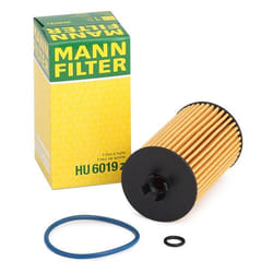 MANN-FILTER HU 6019 z Oil filter with gasket/seal Filter Insert VAUXHALL: Insignia Mk2, ZAFIRA Mk3, INSIGNIA Mk1, OPEL: Astra K Hatchback