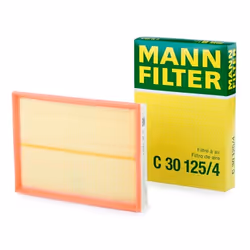 Air filter; MANN-FILTER; 42 206 290 Filter Insert; for VAUXHALL, OPEL, CHEVROLET; 09129747, 13270886, 13270887, 13270892, 553 ...