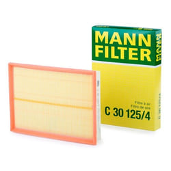 MANN-FILTER C 30 125/4 Air filter 42 206 290 Filter Insert VAUXHALL: Corsa Mk2, COMBO TOUR Mk2, COMBO Mk2, OPEL: Corsa C Hatchback, Meriva A