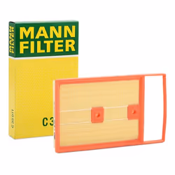 Air filter; MANN-FILTER; 47 206 350 Filter Insert; for VOLKSWAGEN, SEAT, SKODA, AUDI, VW; 6C0129620D