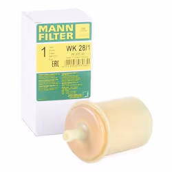 Fuel Filter; MANN-FILTER; In-Line Filter 8 6; for PEUGEOT, CITROËN, VOLVO, FORD, NISSAN; 05727895, MAT0906051, 4812156264, 21 ...