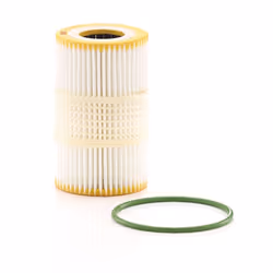 Oil filter; MANN-FILTER; with gasket/seal Filter Insert; for AUDI; 06E115562E, 06E115466B, 06E115562B, 06E115562E, 06E115562H